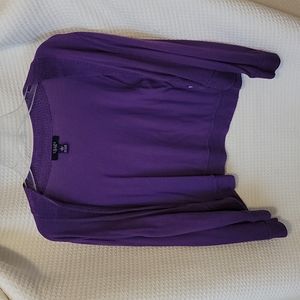 Purple shrug, size L